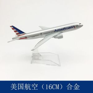 16CM Diecast Alloy 737 747 757 777 787 Airplane Model Collectible Miniatures Plane Collected Gift Series Display Gift Aviation