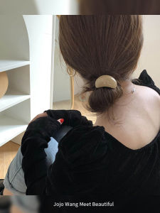 Phụ Kiện Tóc Kiểu Pháp Thanh Lịch Milk Cafe Mini Foam Tail Hair Ties Headbands Tóc Đuôi Ngựa Thanh Lịch Ins Hair Bands