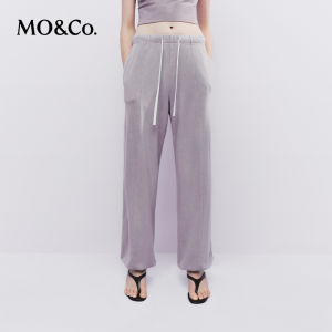 MO&Co. | Elastic Waistband Drawstring Pants