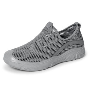 Breathable Mens Sneakers Mesh Sports Shoes Lightweight Running Shoes Non Slip Walking Shoes Male Casual Sneakers Loafers