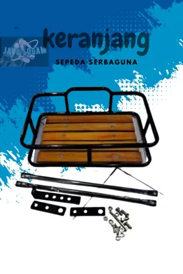 Keranjang Sepeda Rak Sepeda model Clasik Vintage Custom/Front Rack depan Universal