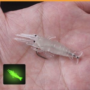Soft Shrimp Bait Simulation / Umpan Tiruan Udang 4cm/1.3gr