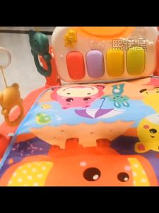 เด็ก เพลยิม โมบาย ที่นอนดนตรี เพลยิมเปียโน พร้อมแป้นเปียโน ลายการ์ตูน มีไฟ มีเสียงดนตรี