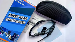 [ YM ACC ] Smart Glasses Wireless Bluetooth 5.0 Sunglasses Outdoor Kacamata Calling Music Anti-Blue Eyeglasses MP3 Headset Lensa Earphone Smartphone