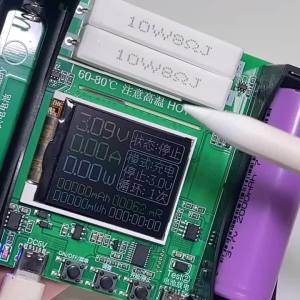 Máy Kiểm Tra Dung Lượng Pin DC5V Có Màn Hình LCD Type-C 18650 Mô-đun Đo Điện Trở Trong Của Pin Bộ Điều Chỉnh Điện Áp