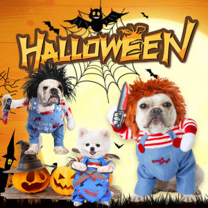 Pet Cosplay Costumes Halloween Funny Transformation Clothes Party Festival for Cat Dog Costume S-XL