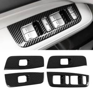 Nhựa ABS Cửa Sổ Ô Tô Nâng Nút Công Tắc Bảng Điều Khiển Bao Viền Miếng Dán Cho Xpeng G6 2023-2026 Chống Trầy Xước Phụ Kiện Trang Trí