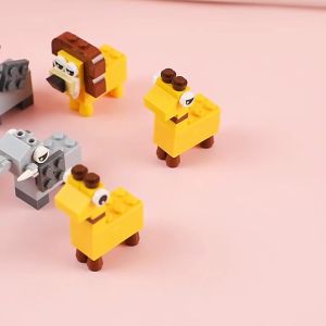 [uBeli] Pengasah Pensil DIY Animal Puzzle Pencil Sharpener Building Block Sharpeners Stationery Toys 削笔器 - ST09