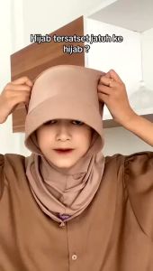Adiba Hijab Sport Pendek Bergo Hamidah Kerudung Sporty Jersey Premium Hijab Instan Ukuran S Jilbab Olahraga Pendek