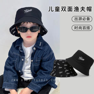 Childrens Fisherman Hat Trendy 2025 New Sun Protection Street Dance Stylish Summer Thin Autumn Spring Cap for Boys