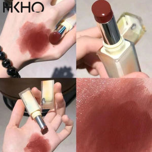 HKHO Son Thạch Rắn Son Dưỡng Môi Pha Lê Son Bóng Tráng Gương Sóng Nước Son Bóng Dưỡng Ẩm Lâu Trôi Mỹ Phẩm Trang Điểm Chăm Sóc Môi