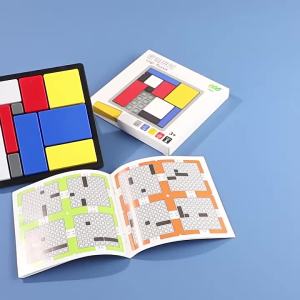 Children Logical Thinking Training Puzzles Toys Adult Burning Brain Challenge Activity Intelligence Cubes Jigsaw Board Games