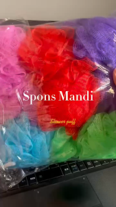 Hallobestie -  Spons Mandi Besar Jumbo / Sponge Mandi Pengangkat Daki  Termurah Berkualitas Bisa COD