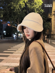 MATEYOYO Women Sun Cap Winter Hat Large Brim Winter Cap Fashion Fisherman Cap Sunscreen Cap Outdoor Urban Sports Sun Protection Hat for Outdoor Travel