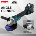 Makita 18V DGA404 Brushless Electric Angle Grinder 125mm Cordless Grinder Metal Wood Grinding Polishing Cutting Power Tool. 