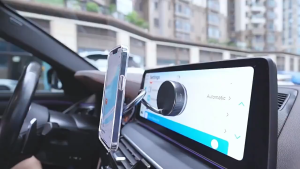 Vacuum Car Magnetic Suction Phone Stand S-Shaped 360° Rotation Portable Foldable Mount Mobile Phone Holder Suction Cup Car Navigation Mobile Phone Holder【COD】