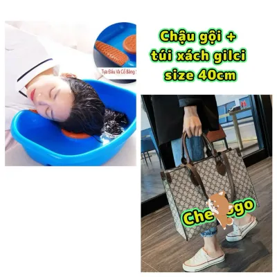 Chậu gội đầu tại nhà có đệm cao su