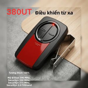 Bộ Phát Tín Hiệu Điều Khiển Từ Xa Cửa Nhà Để Xe 390 MHz Mã Bảo Mật + 2 Nút Cho 375LM 380UT 893max Của Scimagic-RC