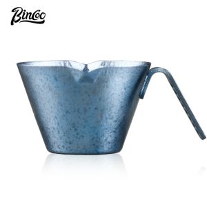 BINCOO Titanium Coffee Espresso Cup Measuring Cup Coffee Cup Milk Jug 90ML