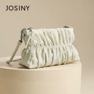 Josiny | Pleated Cloud Shoulder Crossbody Bag Women 2026 Versatile for Work and Leisure