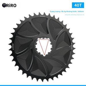 Đĩa Xích Gắn Trực Tiếp 3 Bu Lông RIRO Hợp Kim Nhôm Thiết Kế Narrow Wide Độ Lệch 1mm Dành Cho Xe Đạp Đường Trường SRAM.