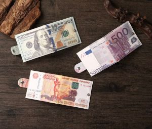 กระเป๋าสตางค์ กระเป๋าใส่ธนบัตร รูปเงินตราแต่ละประเทศ พกพา ดีไซด์สวย