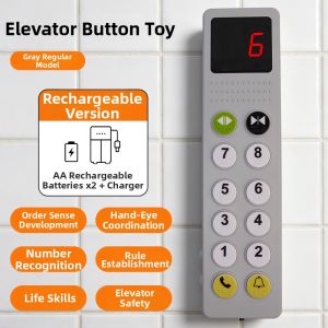 FANMIAO | Educational Pretend Play Elevator Buttons for Girls