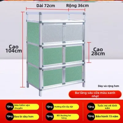 Tủ Lưu Trữ Bếp Inox