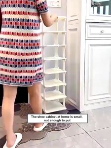 Multi-tier Shoes Rack Organizer Storage Shoe Racks Organizer Simple Storage Rack For Dormitory Bedroom Shoe Storage Shelf