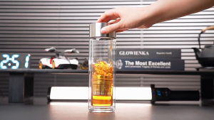 Xiaomi Creative Magnetic Tea Water Separation Steaming Cup 316 Vacuum Stainless Steel Insulated Cup - Home Use Simple Design Insulated Water Cup