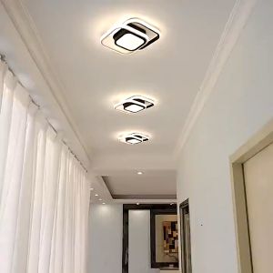 ⭐Garansi 12 bulan⭐Lampu Plafon Lampu Gantung Modern Lampu Plafon 3 Warna LED Ceiling Lamp Sederhana Modern Lorong