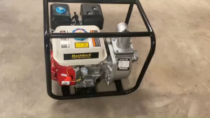 เครื่องสูบน้ำ 3นิ้ว 6.5แรงม้า รุ่น F-80L 4 จังหวะ สตาร์ทง่าย ปั๊มชนเครื่อง เครื่องสูบน้ำเบนซิน เครื่องยนต์ชนปั๊ม ฮาชิเทค Hashitech