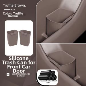 KUANGQU | Car Interior Waste Bin with Umbrella Storage Luxury