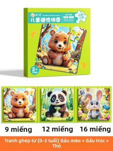 TONGMUXING | Bộ Ghép Hình Động Vật 3D Từ Tính Phát Triển Não