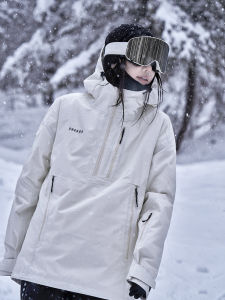 American Style Snowsuit Mens Single Board 3L Professional Waterproof Windproof Snowproof Jacket Outerwear for Couples