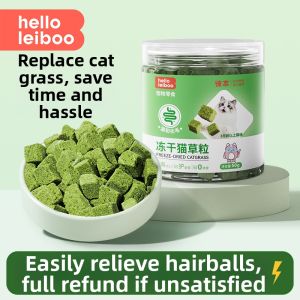 HELLOLEIBOO | Thức Ăn Cỏ Mèo Giúp Hỗ Trợ Tiêu Hóa Và Giảm Nhai