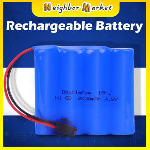 Super 4.8V 18650 2000mAh Battery Rechargeable Battery Used for Toy Car Dump Truck Four