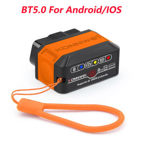 KONNWEI KW906 BT5.0 Check Engine OBDII Car Diagnostic Scanner Tool ELM327 V1.5 Support ALL OBDII Protocols Code Reader
