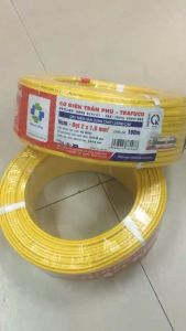 Cuộn 100m Dây Điện Trần Phú Dây Đôi Mềm Hàng Chính Hãng 100%