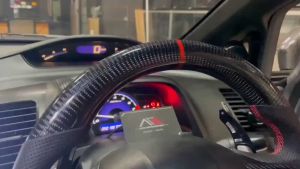 Honda Civic FD carbon fiber steering bodykit