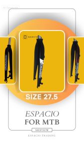 ESPACIO for MTB Rigid Fork 100% alloy