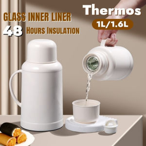 Vacuum Flask Thermal Jug Insulated Water Kettle Large Capacity Home Kitchen Tabletop Refillable