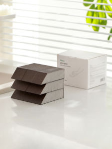 Magic Diamond Sand Sponge Scouring Pad Kitchen Rust Remover Pot Bottom Black Grime Cleaner Stain Remover Household Cleaning Tool