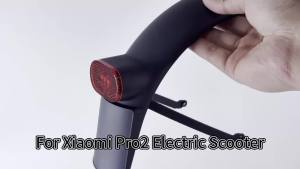 Tấm Chắn Bùn Phía Sau Xe Tay Ga Pro2 Kèm Bộ Đèn Hậu Dành Cho Xe Tay Ga Điện Xiaomi 1S Có Móc Phụ Kiện