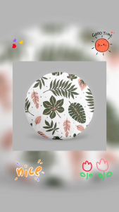 ใหม่! หมอนอิงทรงกลม พิมพ์ลาย ลายเรียบหรู สวยถูกใจ ขนาด 18 นิ้ว ตกแต่งบ้าน ตกแต่งร้าน บรรจุใยสังเคราะห์เกรดA คุณภาพดี