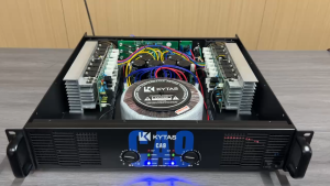 KYTAS CA9-2U professional power amplifier 850 watts × 2 channels can be bridged in series 8 ohms
