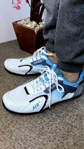 Kingvirus...Sepatu Casual K41Sneakers Olahraga &Santai Pria Berkualitas Bahan Leather Sol KaretAnti Selip  Sepatu Pria Keren New Model Anak Muda Kekinian2025Sepatu Terbaru.COD Bayar Ditempat