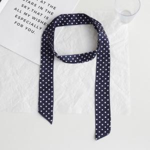 Khăn Choàng Lụa Nhỏ Kẻ Caro Thời Trang Cho Nữ Dây Thắt Nơ Dài Dây Thắt Lưng Phụ Kiện Mùa Hè Kiểu Dáng Hàn Quốc Trang Trí