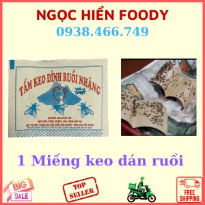 [FreeShip – Deal 1k] Miếng keo dán ruồi siêu dính Nam Kiệt loại nhỏ (1 miếng) NGỌC HIỂN FOODY