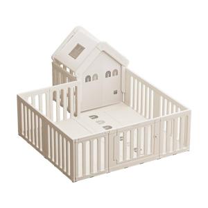 BEIESTATE | Safety Game Fence Crawling Mat Swing Combo for Babies